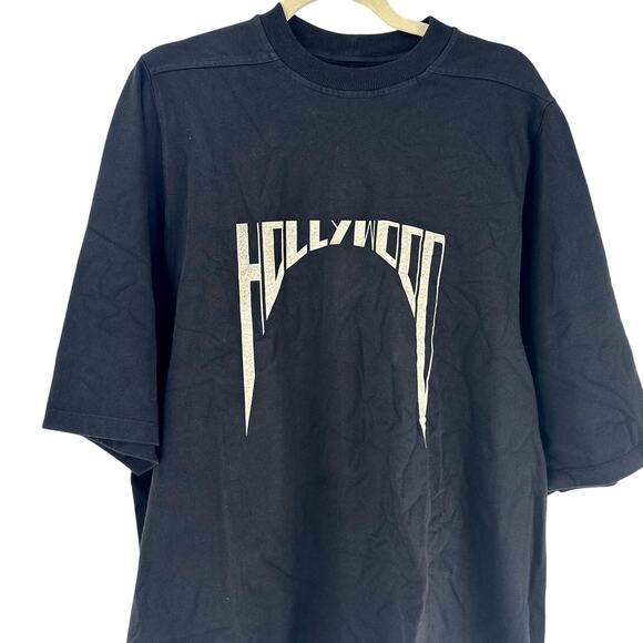 Rick Owens DRKSHDW Jumbo SS T Black Size S - Picture 7 of 10